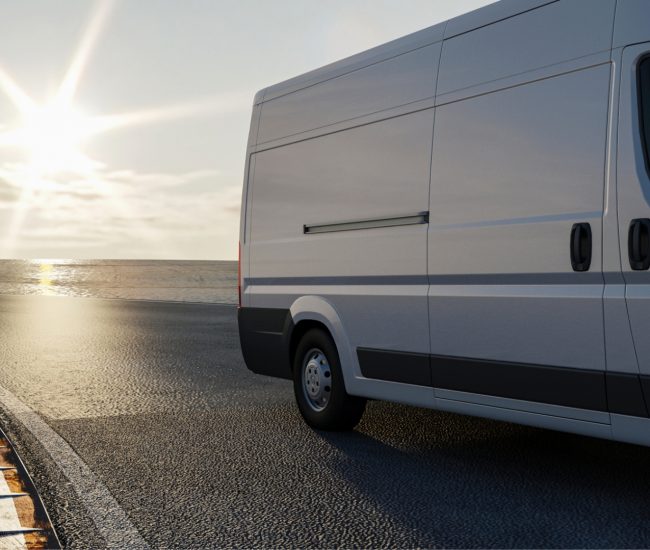 cargo-van-rides-road-3d-image-3d-rendering